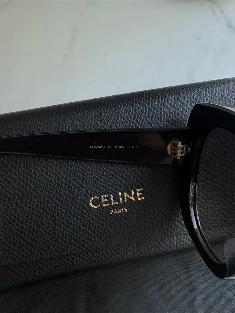 Celine Triomphe Logo Oversize Sunglasses